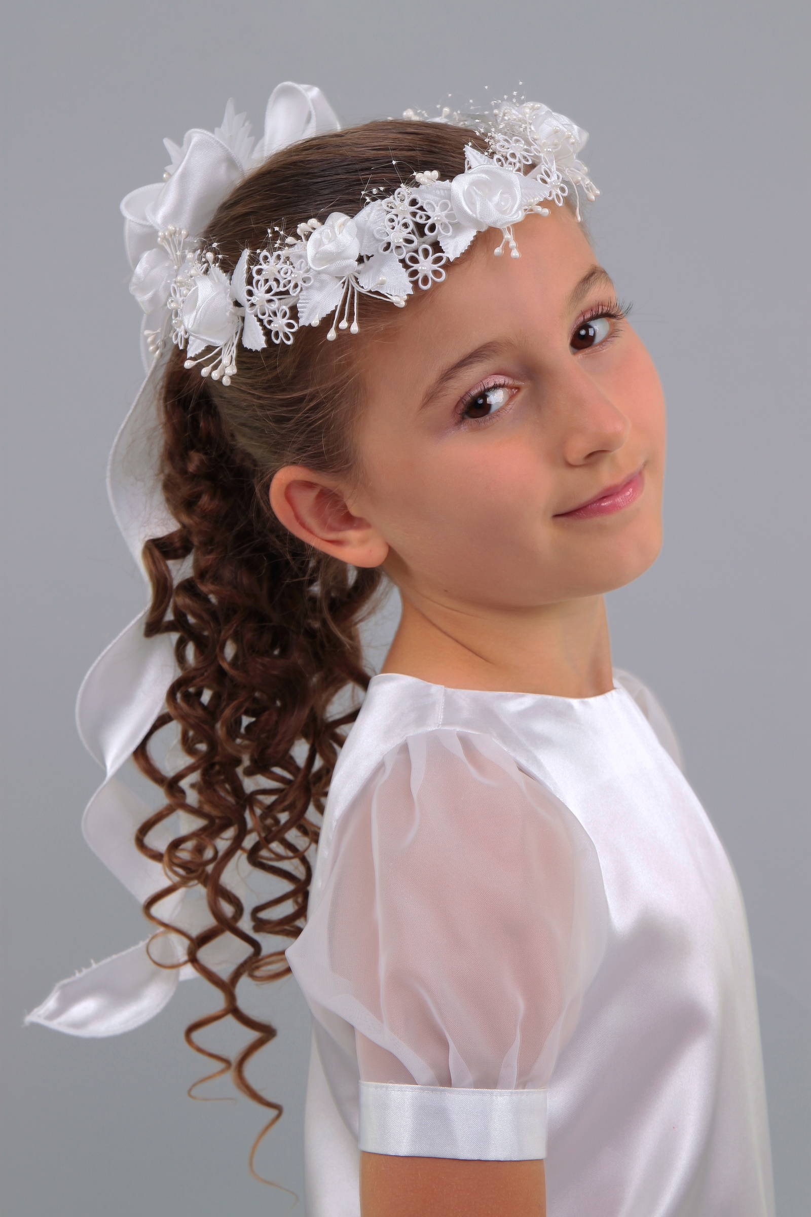 Klassischer Kommunionkranz UK-W15 - obraz 0