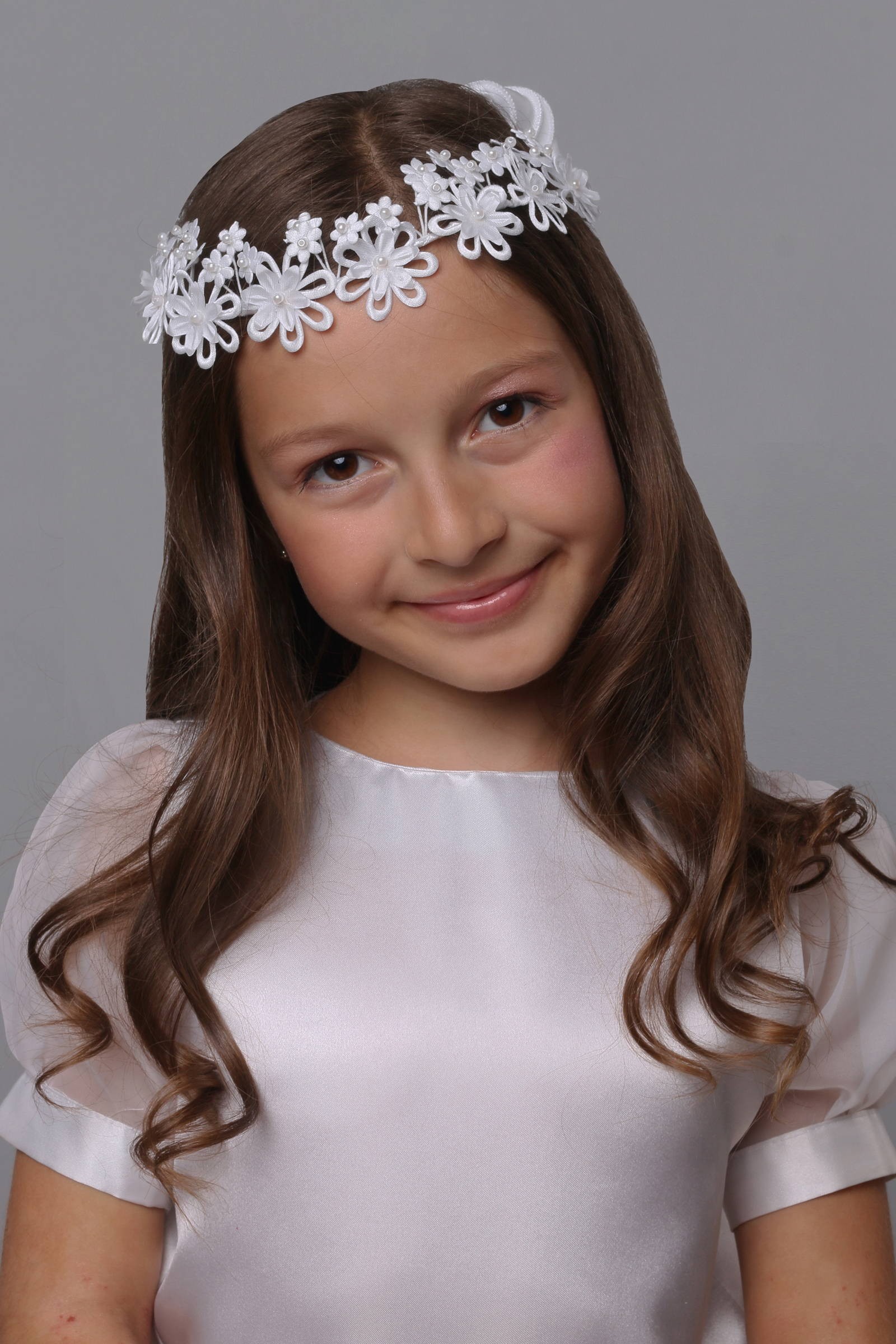 Klassischer Kommunionkranz UK-W5 - obraz 1