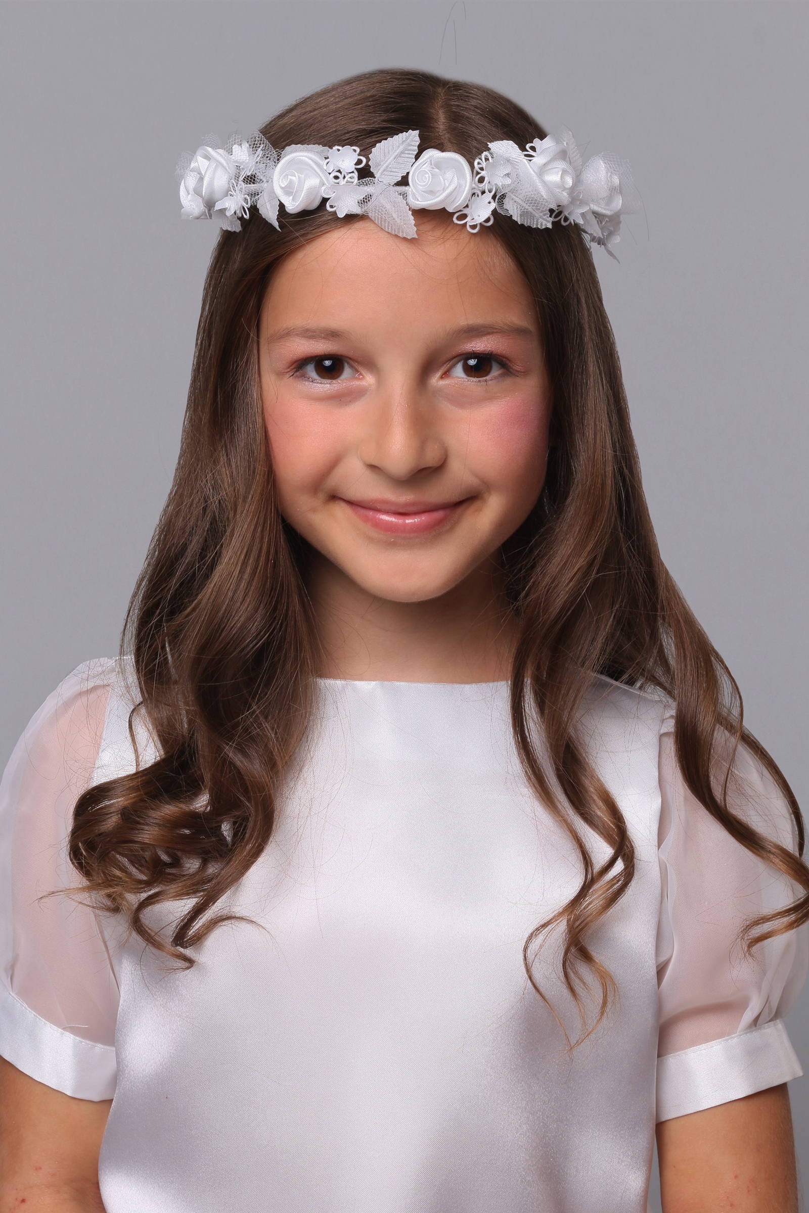 Klassischer Kommunionkranz UK-W28 - obraz 0