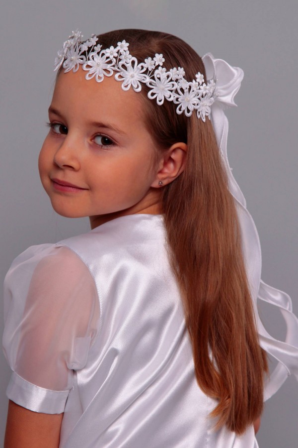 Klassischer Kommunionkranz UK-W5 - obraz 4