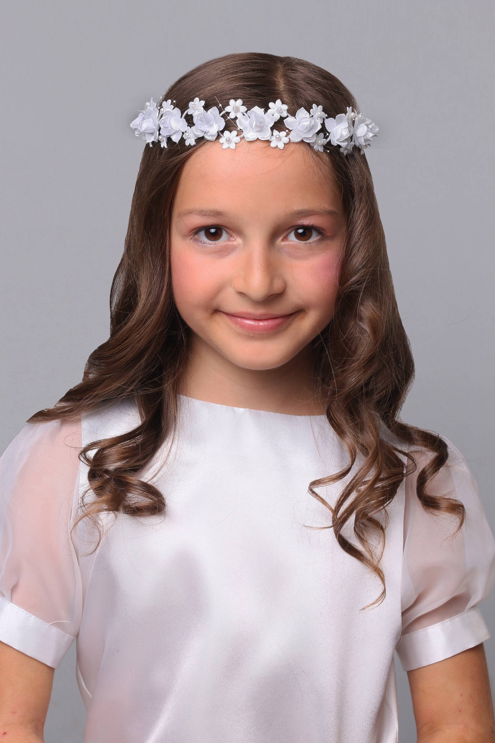 Klassischer Kommunionkranz UK-W27 - obraz 0