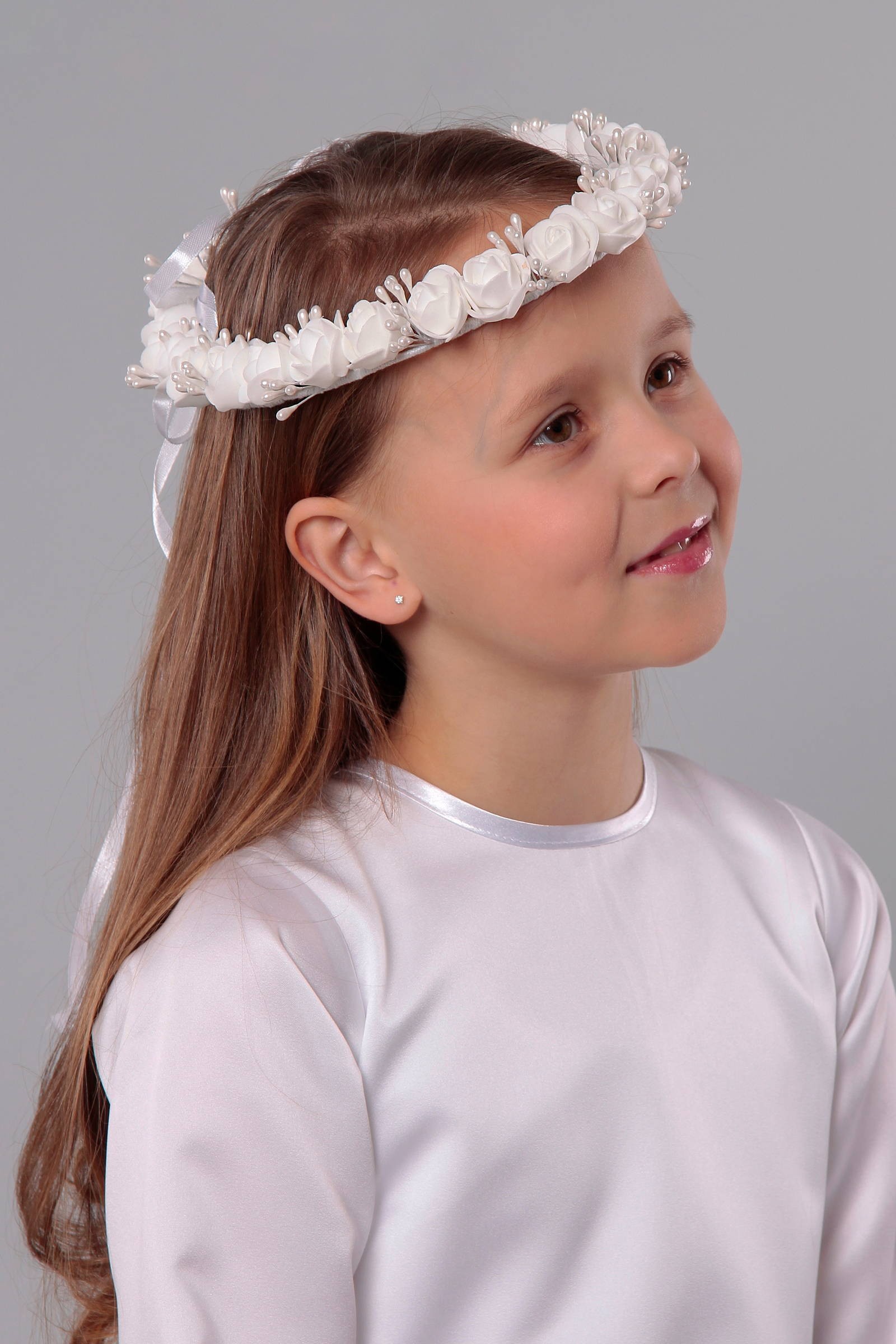 Klassischer Kommunionkranz UK-W50 - obraz 1