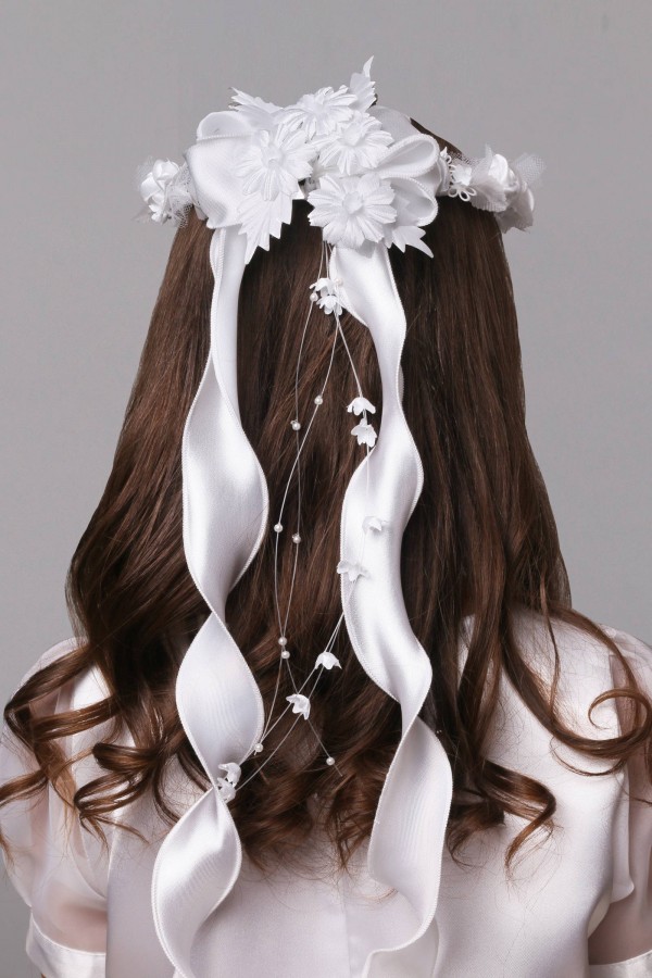 Klassischer Kommunionkranz UK-W28 - obraz 2