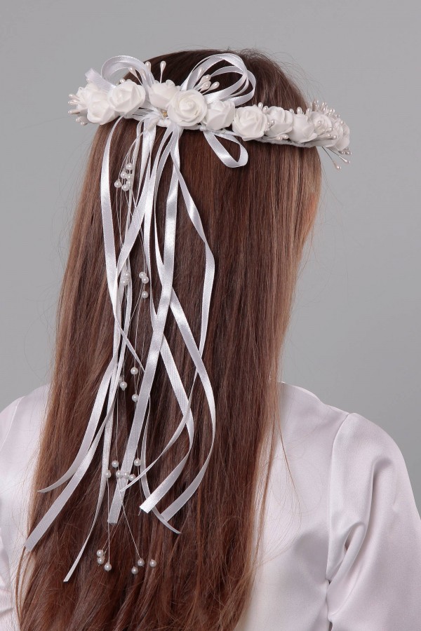 Klassischer Kommunionkranz UK-W50 - obraz 2