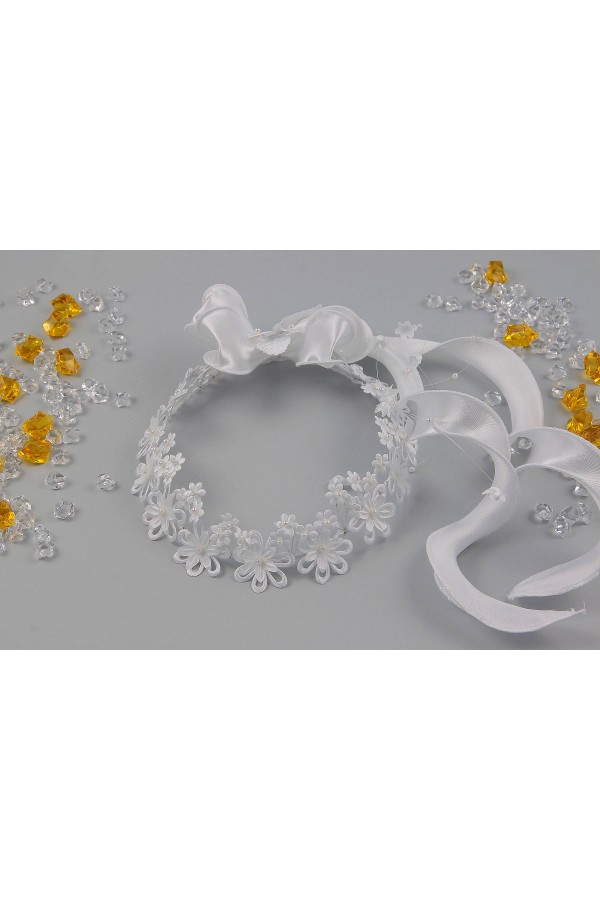 Klassischer Kommunionkranz UK-W5 - obraz 8