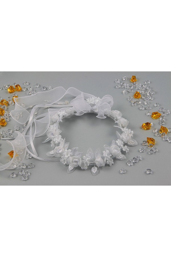 Klassischer Kommunionkranz UK-W30 - obraz 8