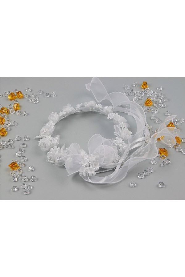 Klassischer Kommunionkranz UK-W30 - obraz 9