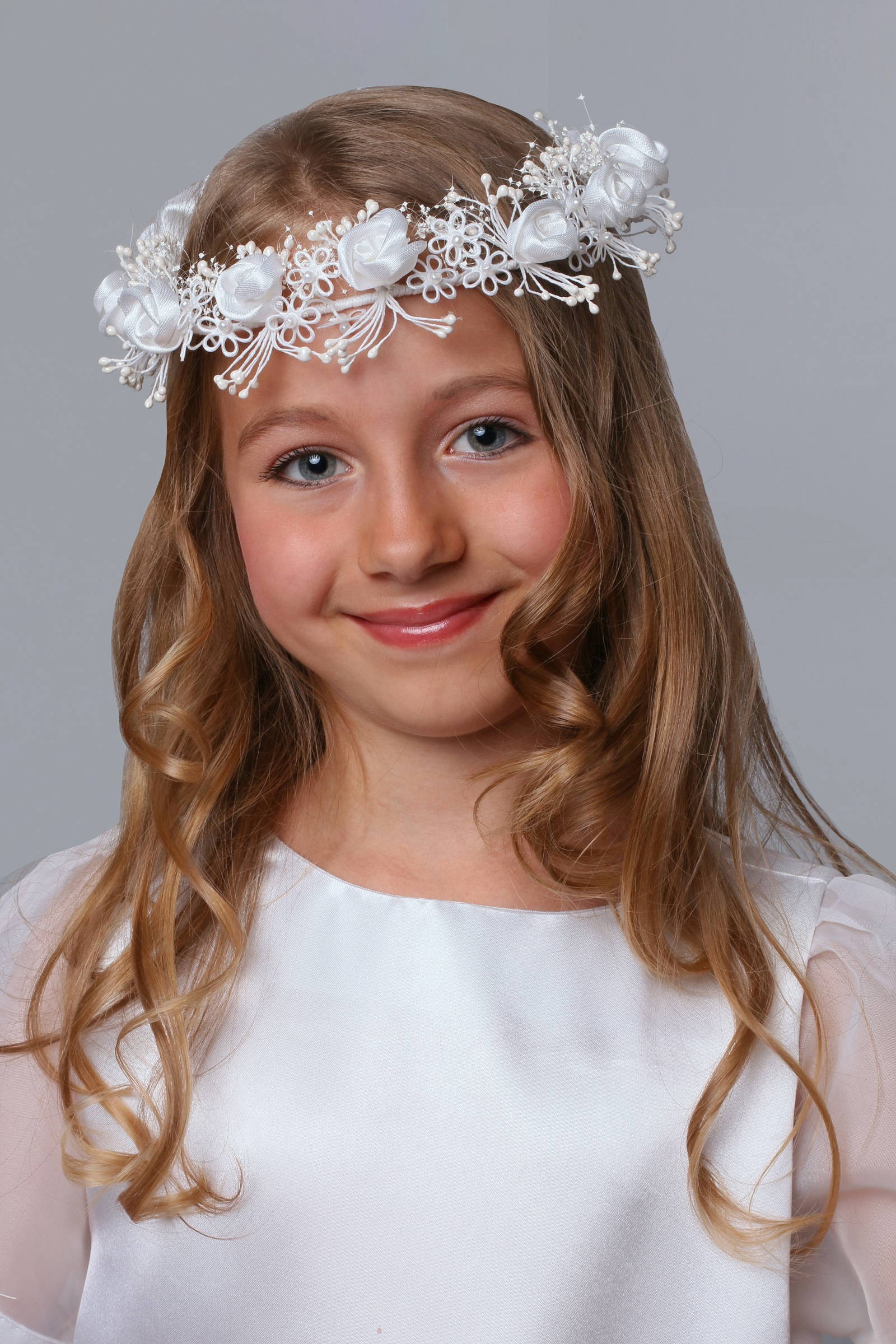 Klassischer Kommunionkranz UK-W40 - obraz 0