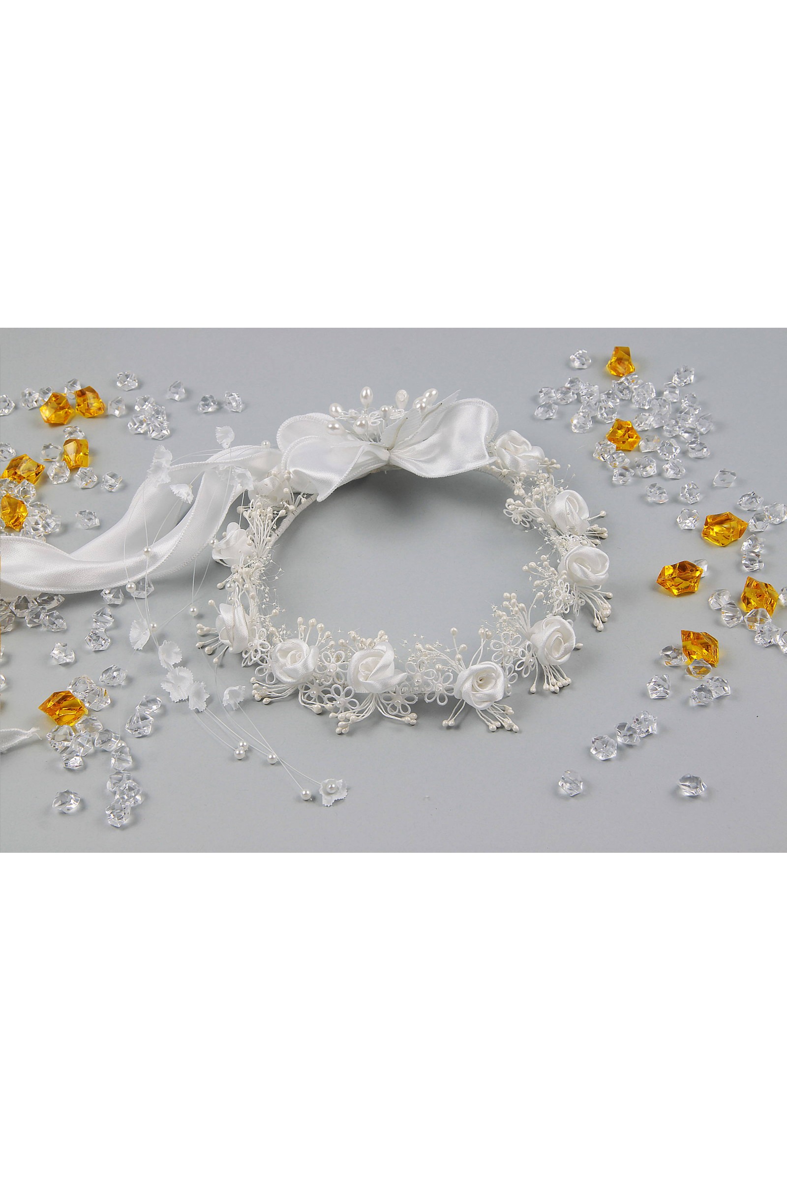 Klassischer Kommunionkranz UK-W40 - obraz 3