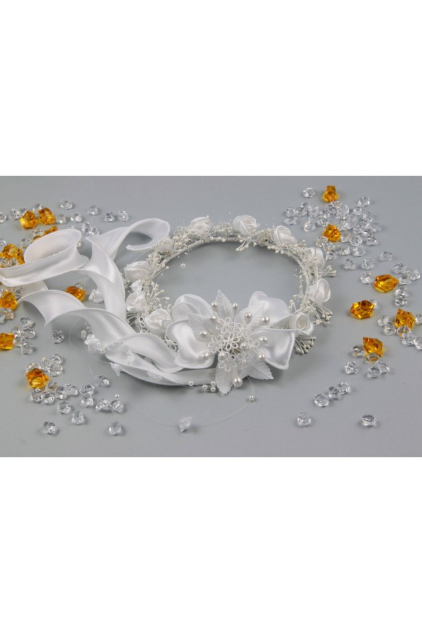 Klassischer Kommunionkranz UK-W40 - obraz 4