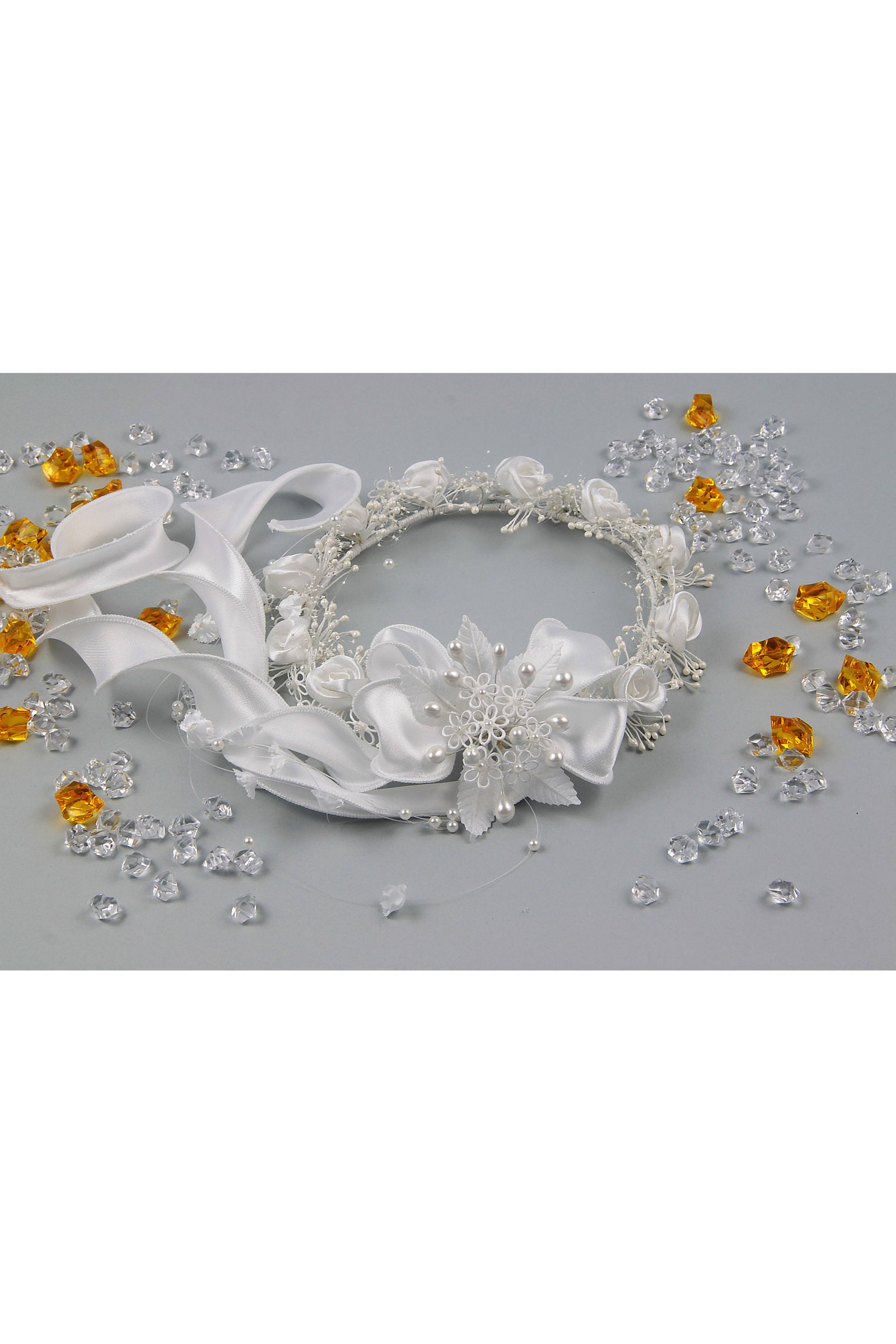 Klassischer Kommunionkranz UK-W40 - obraz 4