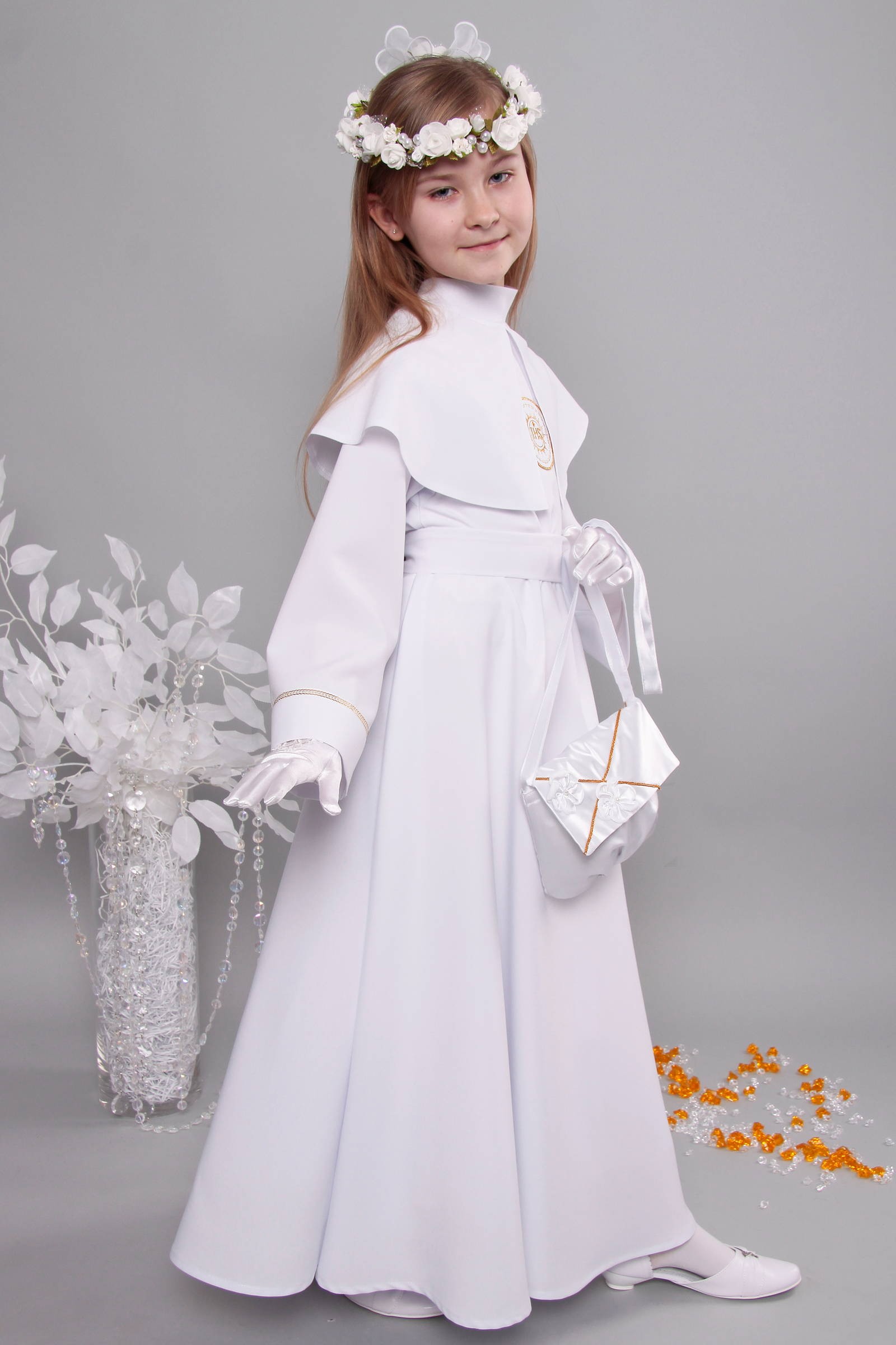 Kommunion albe 4/UK-RS - obraz 3