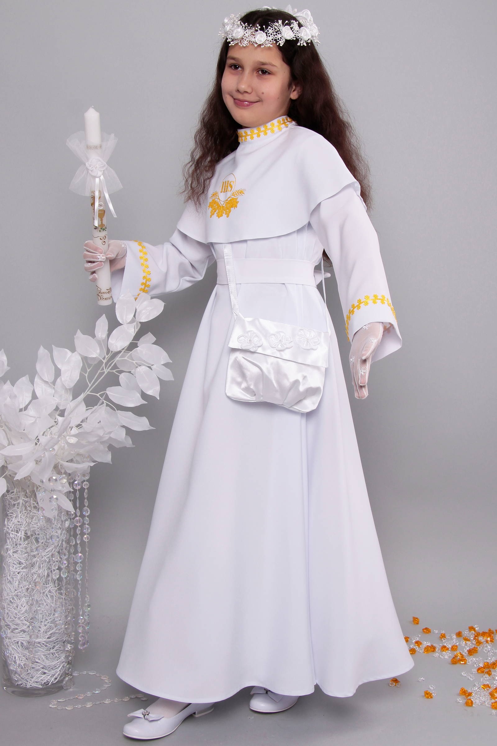 Kommunion albe 5/UK-RS - obraz 3