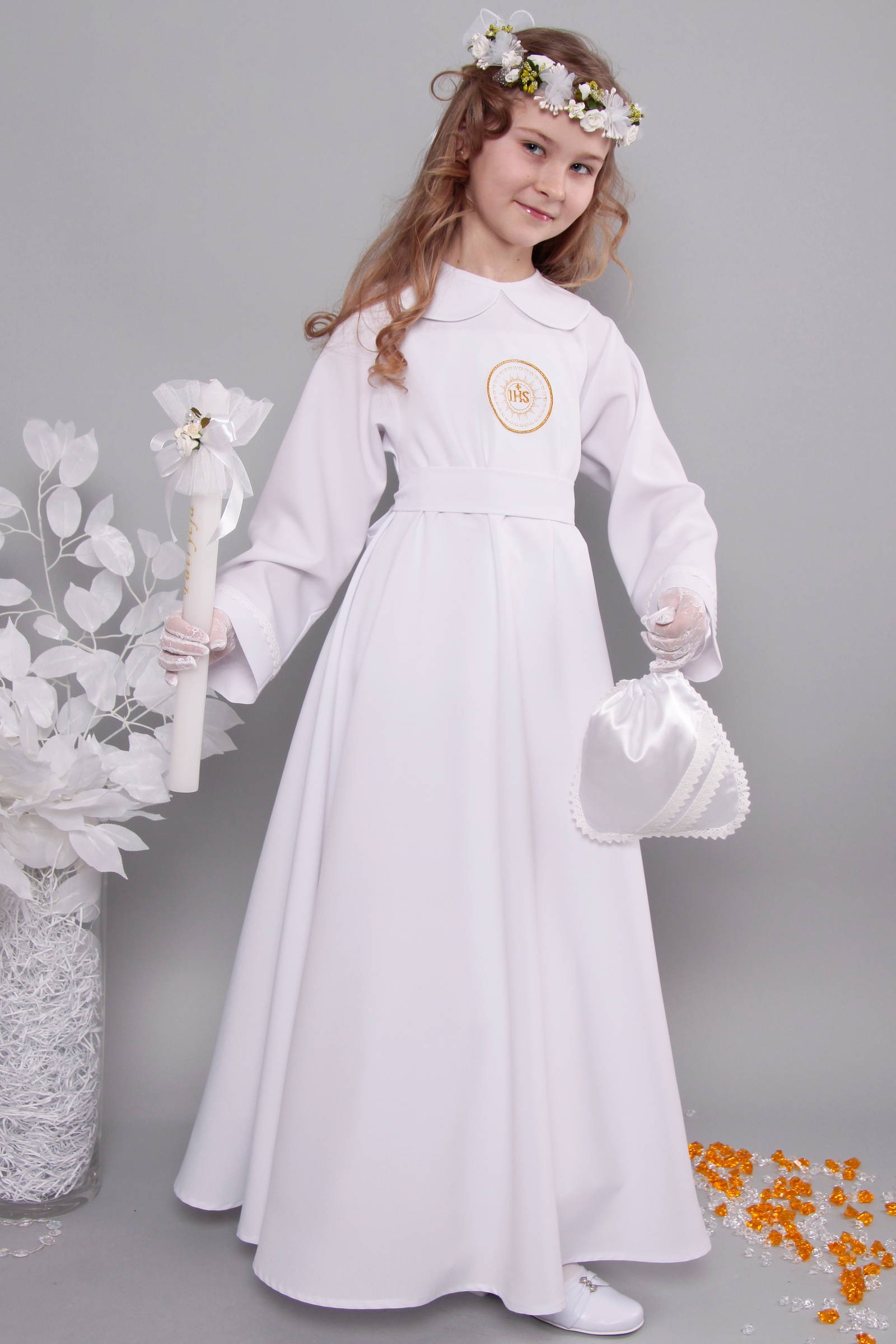 Kommunion albe 7/UK-RS - obraz 2