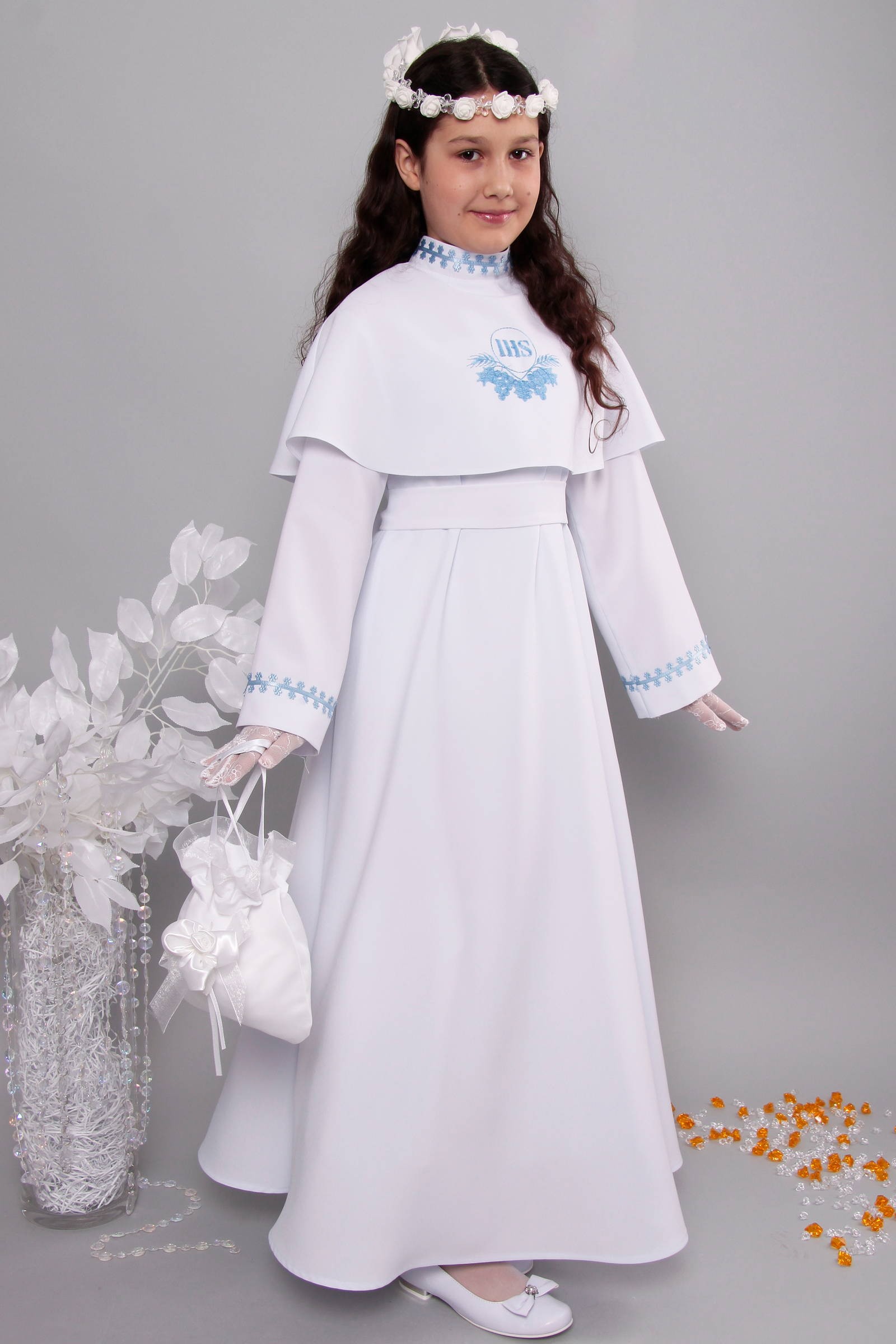 Kommunion albe 8/UK-RS - obraz 2