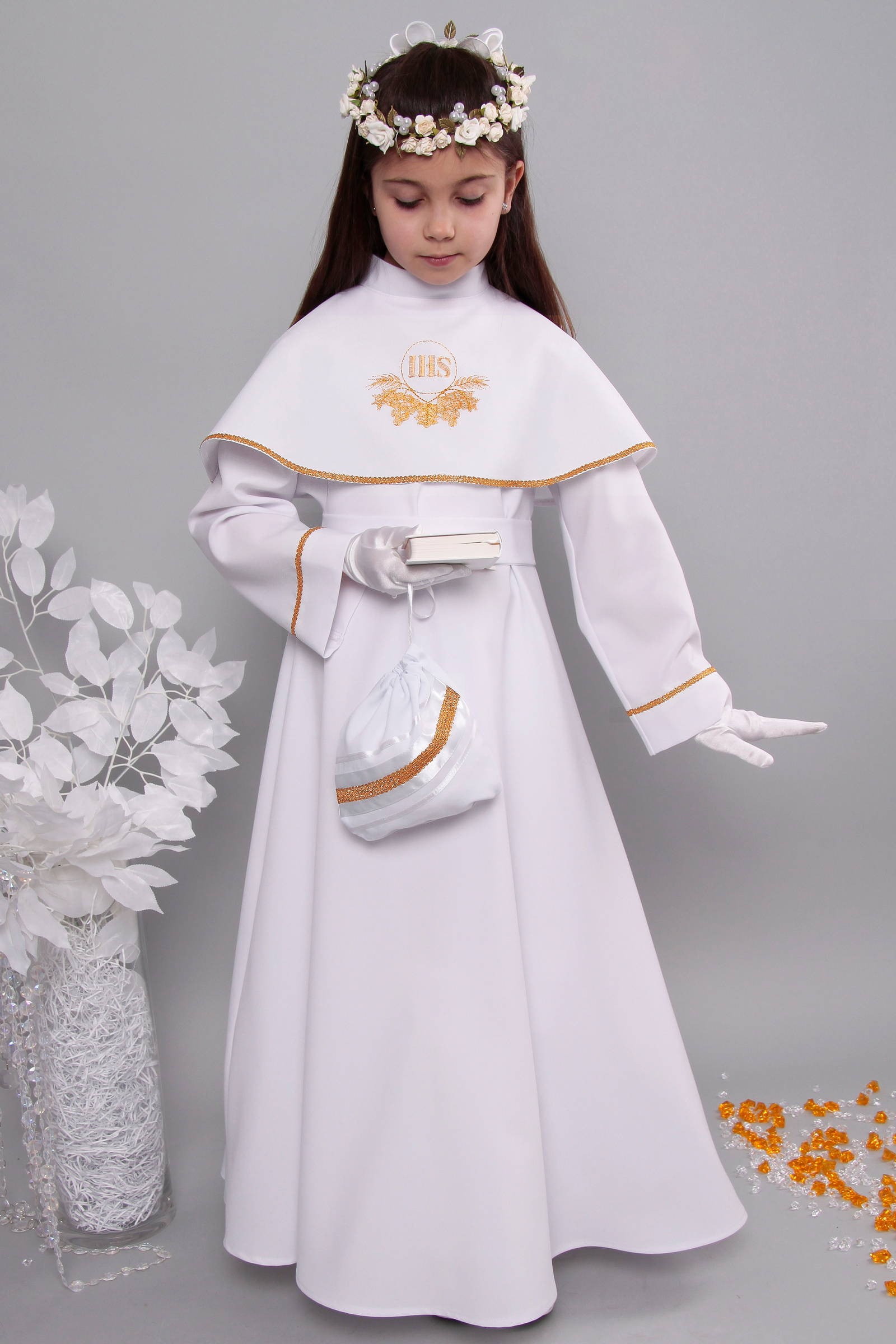 Kommunion albe 22/UK-RS - obraz 1