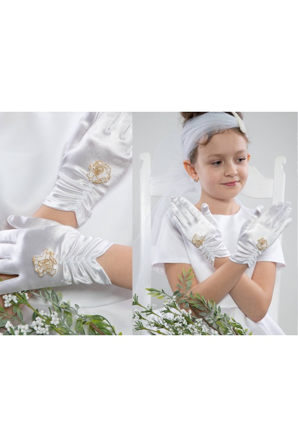 Kommunionshandschuhe Classic UK-Nr3a - obraz 1