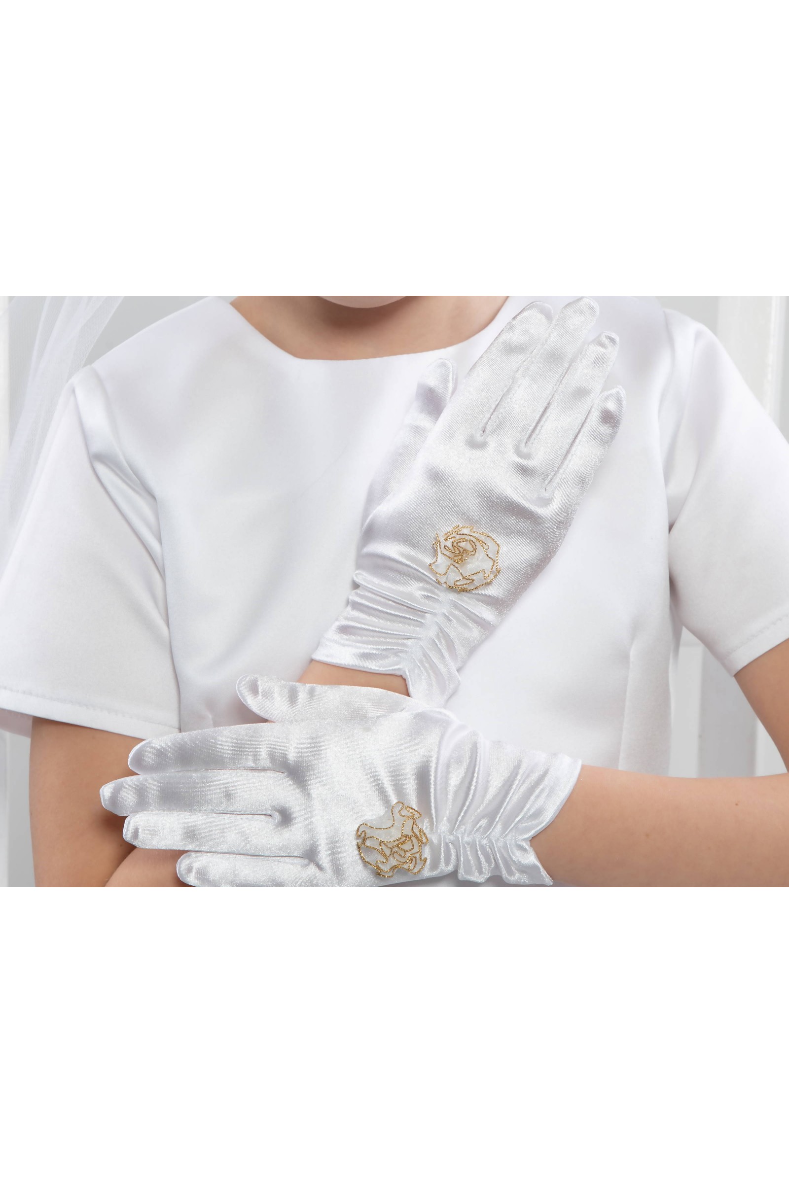 Kommunionshandschuhe Classic UK-Nr3a - obraz 2