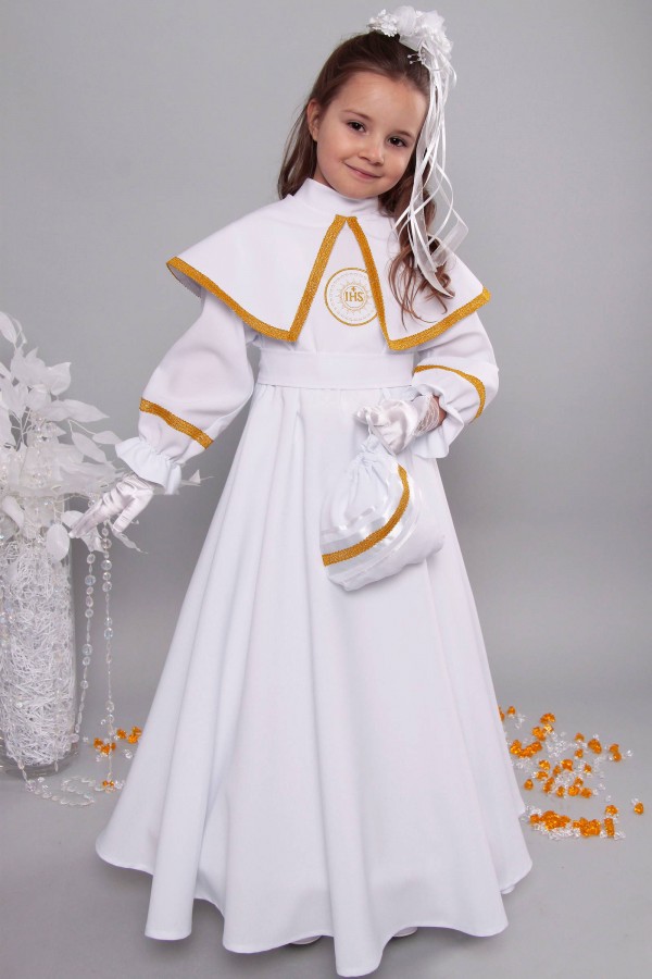 Kommunion albe 16/UK-RS - obraz 1