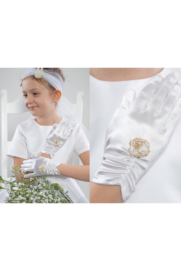 Kommunionshandschuhe Classic UK-Nr3a - obraz 3