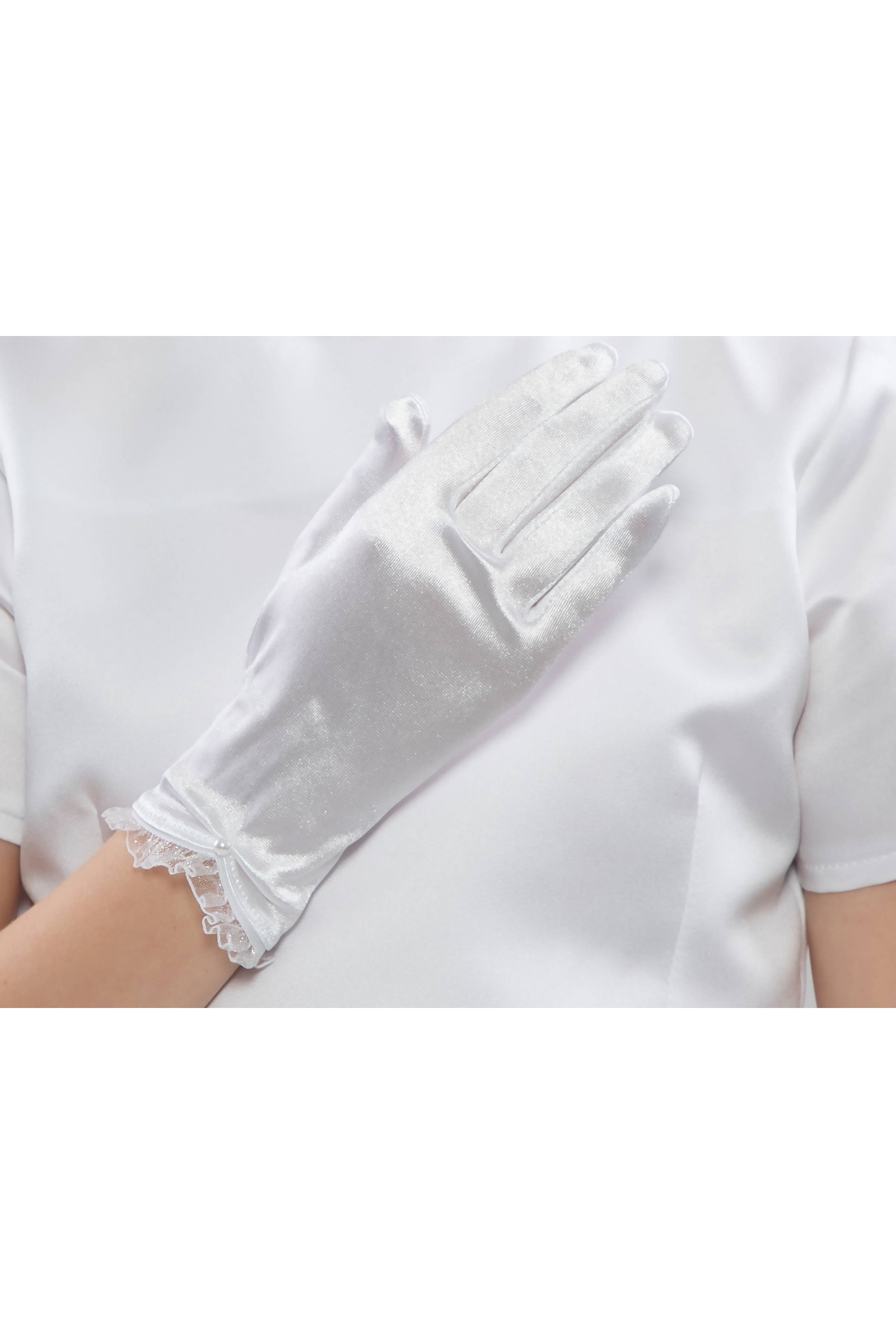 Kommunionshandschuhe Classic UK-Nr24 - obraz 4