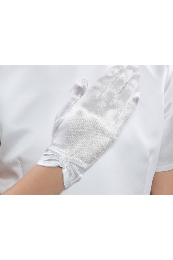 Klassische Kommunionshandschuhe UK-Nr8 - obraz 4