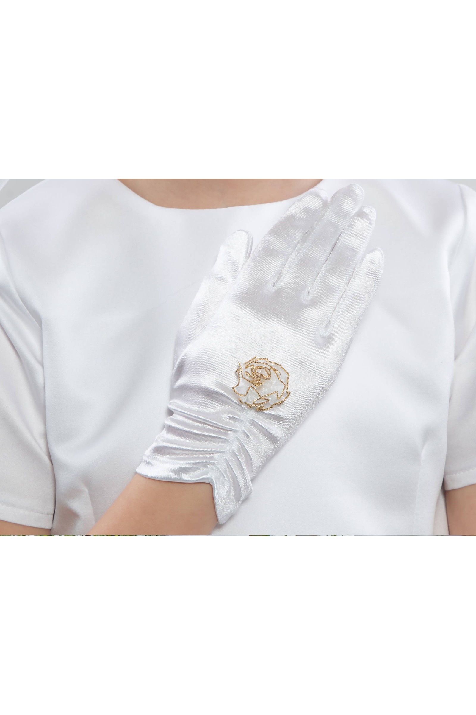 Kommunionshandschuhe Classic UK-Nr3a - obraz 4