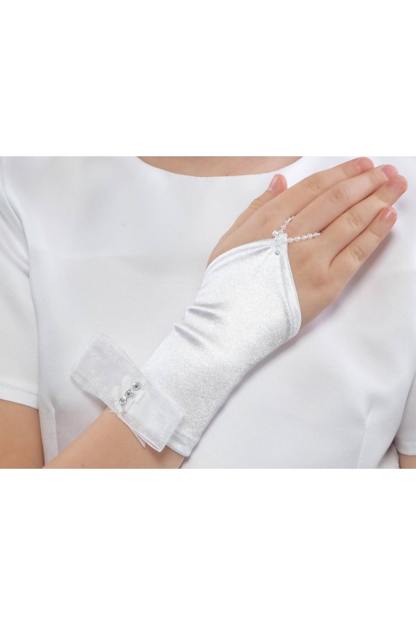 Kommunionfingerhandschuhe UK-Nr1/p - obraz 2