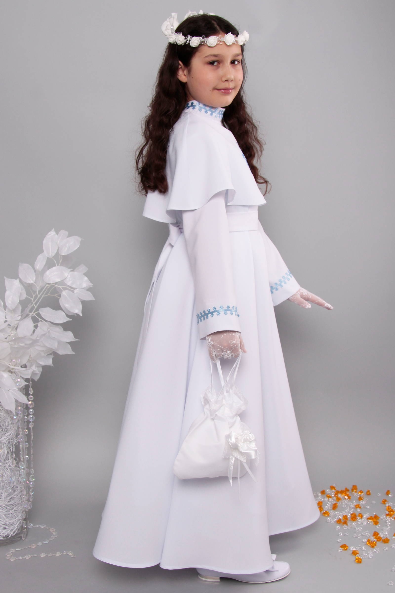 Kommunion albe 8/UK-RS - obraz 5