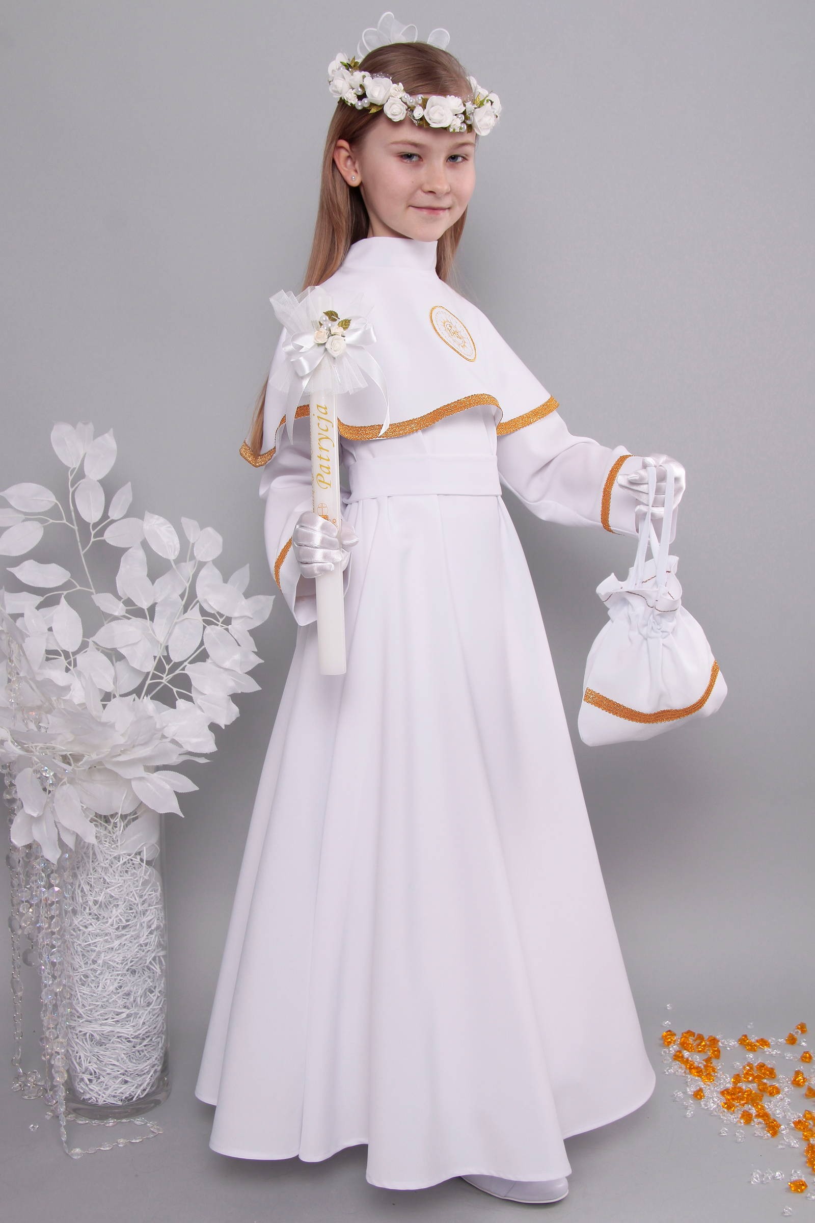 Kommunion albe 17/UK-RS - obraz 2