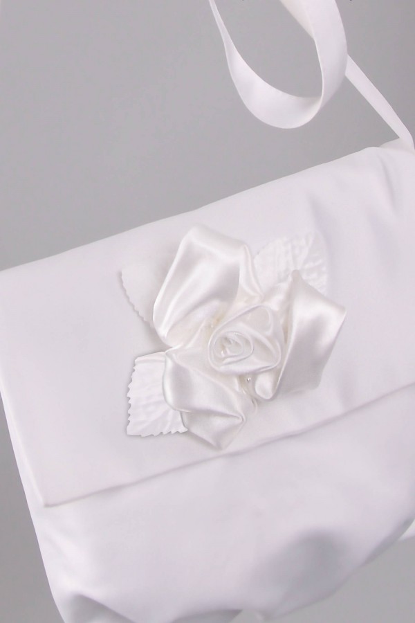 Kommunion-Gürteltasche aus Satin UK-Tps2 - obraz 1