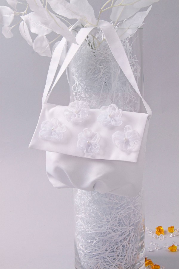 Satin-Gürtel Kommunion Tasche UK-Tps7 - obraz 1