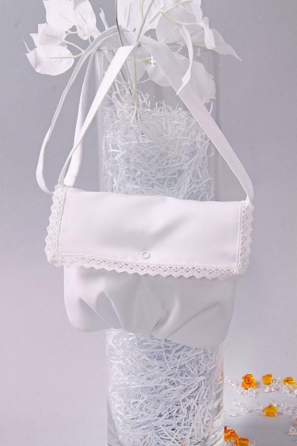 Satin-Gürtel Kommunion Tasche UK-Tps9 - obraz 1