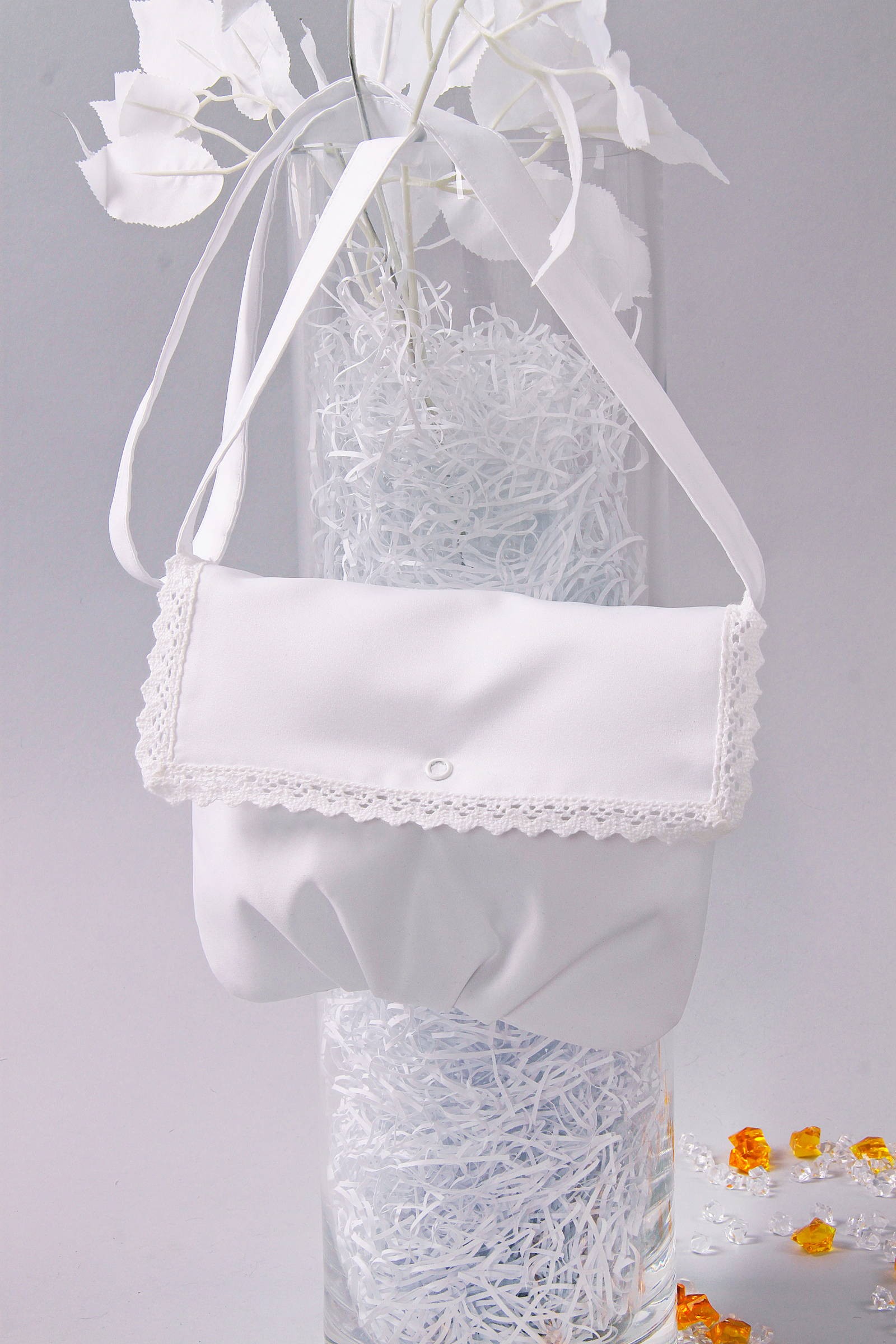 Satin-Gürtel Kommunion Tasche UK-Tps9 - obraz 1