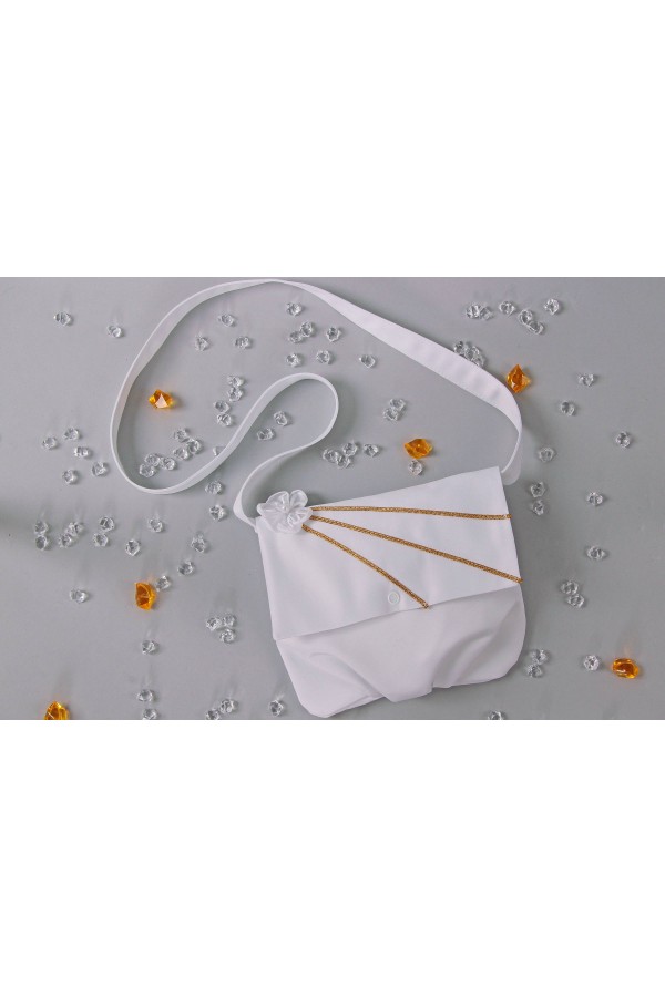 Satin-Gürtel Kommunion Tasche UK-Tps8 - obraz 2