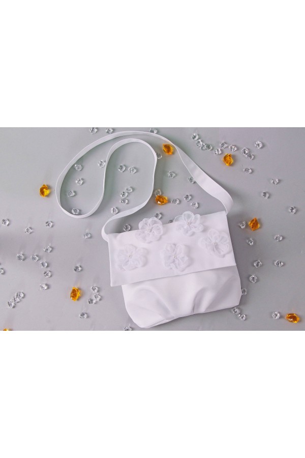 Satin-Gürtel Kommunion Tasche UK-Tps7 - obraz 2