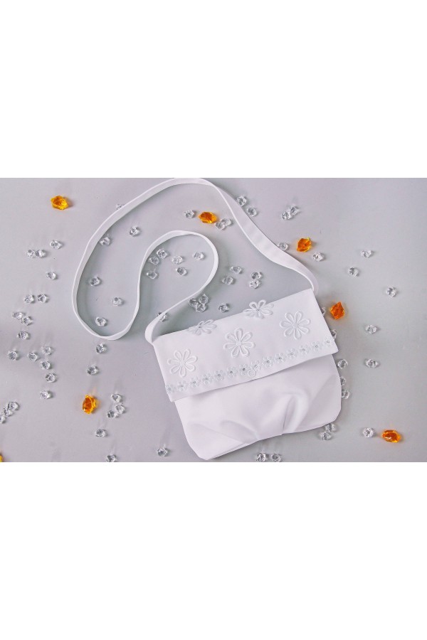 Satin-Gürtel Kommunion Tasche UK-Tps12 - obraz 2