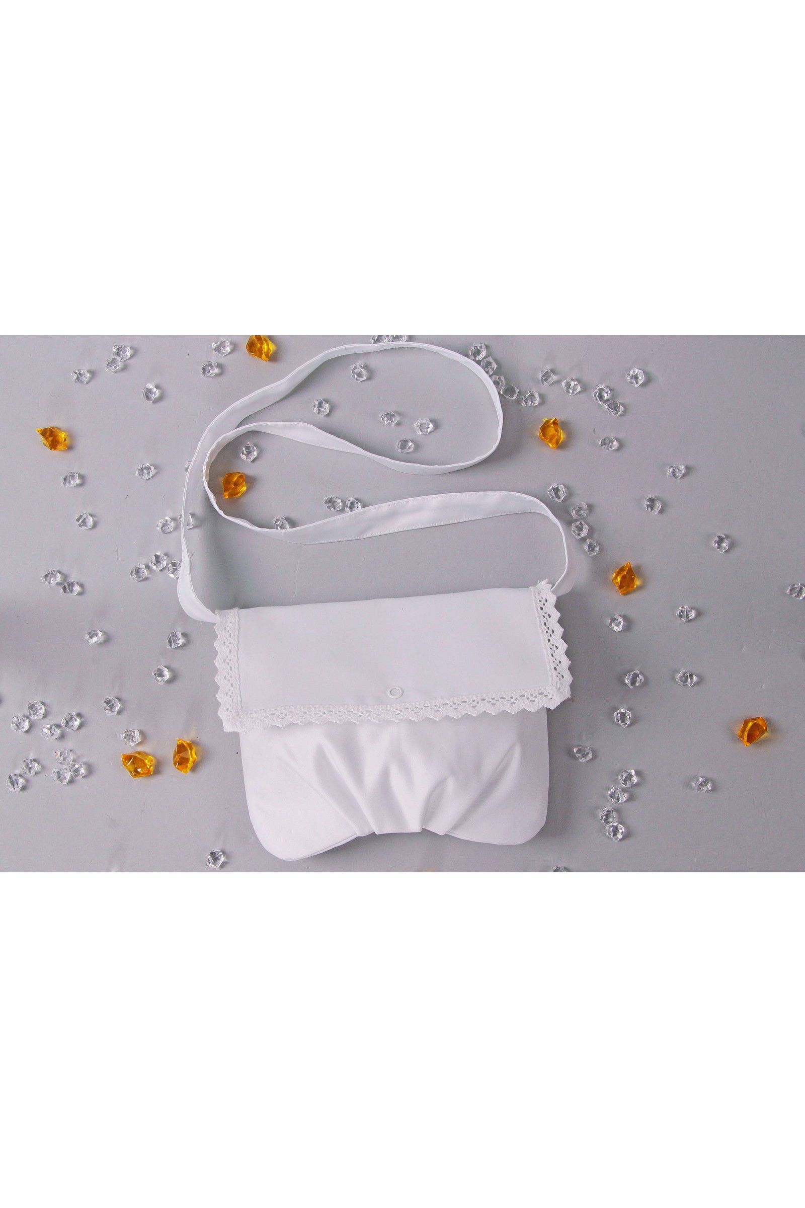 Satin-Gürtel Kommunion Tasche UK-Tps9 - obraz 2