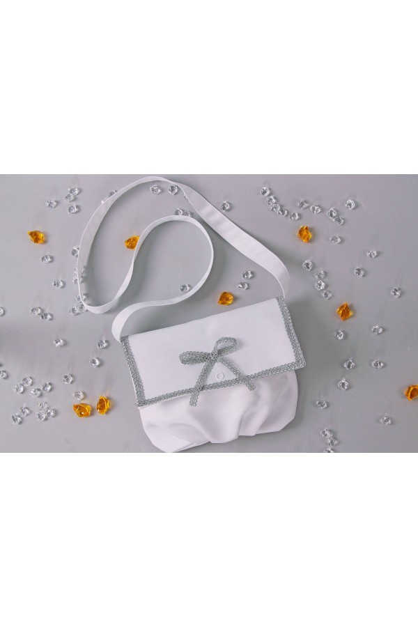 Kommunion-Gürteltasche aus Satin UK-Tps10 - obraz 2