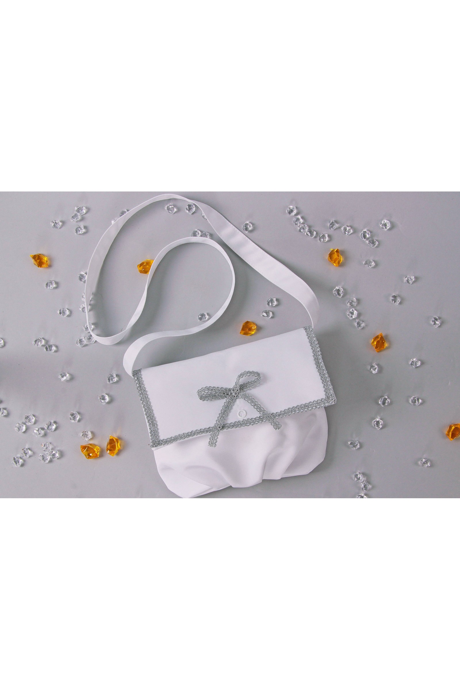 Kommunion-Gürteltasche aus Satin UK-Tps10 - obraz 2