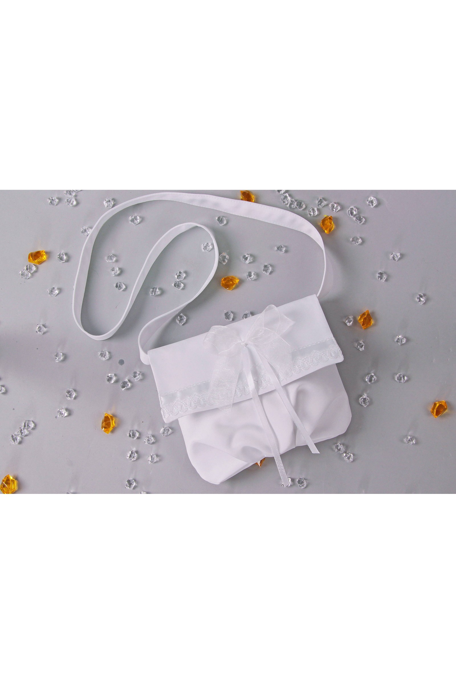 Satin-Gürtel Kommunion Tasche UK-Tps14 - obraz 2