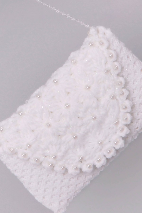 Kommunionbeutel Häkelgarn UK-Tdp2 - obraz 1