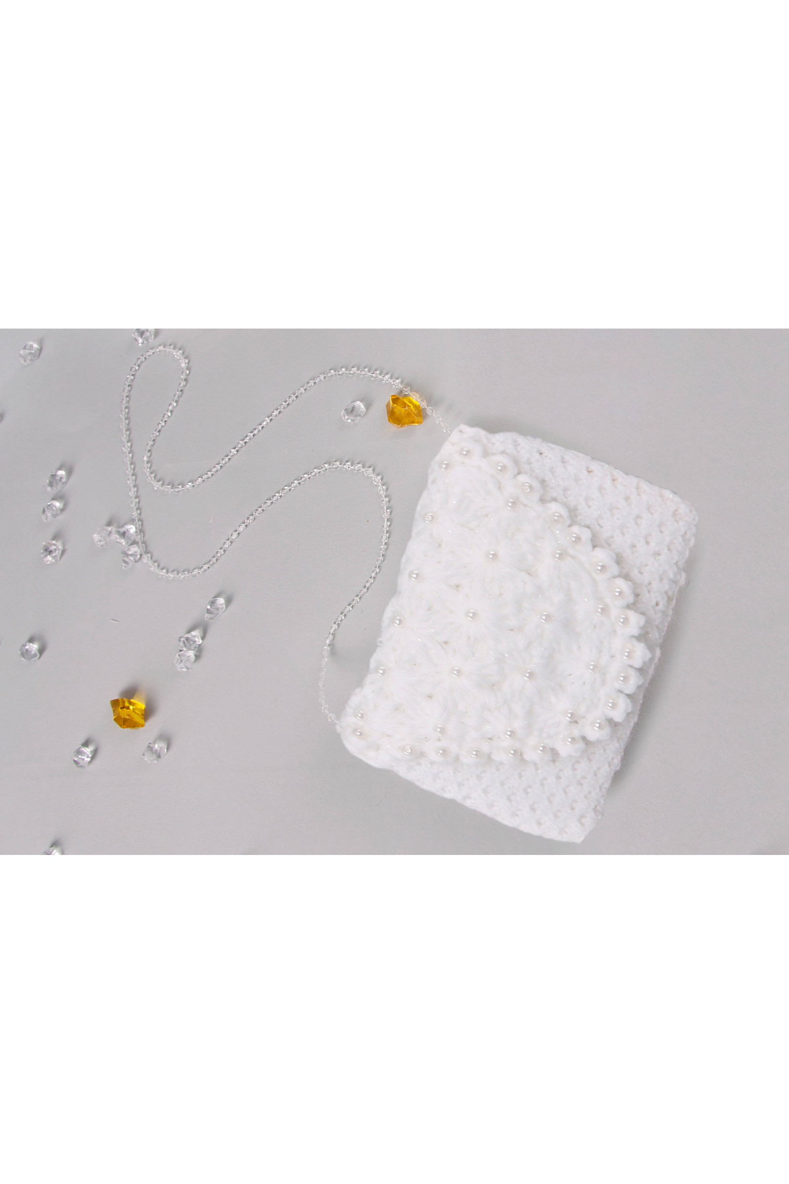 Kommunionbeutel Häkelgarn UK-Tdp2 - obraz 2