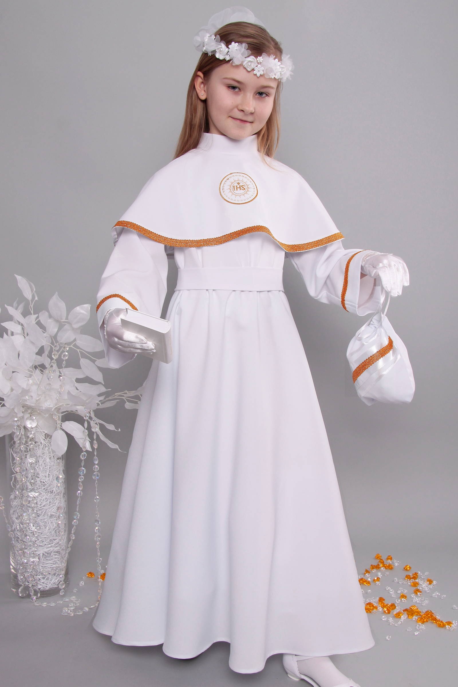 Kommunion albe 17/UK-RS - obraz 4