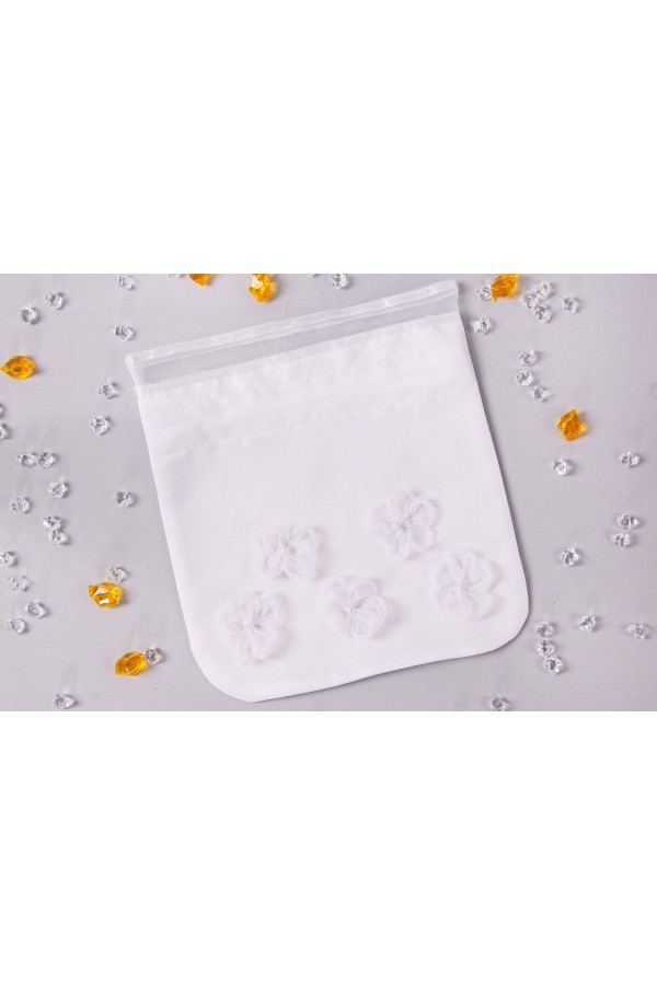 Kommunion-Geldbörse aus Satin UK-Tss7 - obraz 1