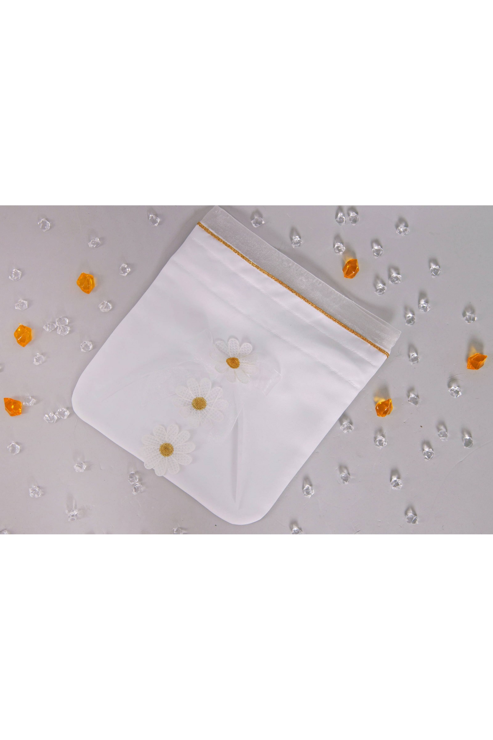 Kommunion-Geldbörse aus Satin UK-Tss8 - obraz 1