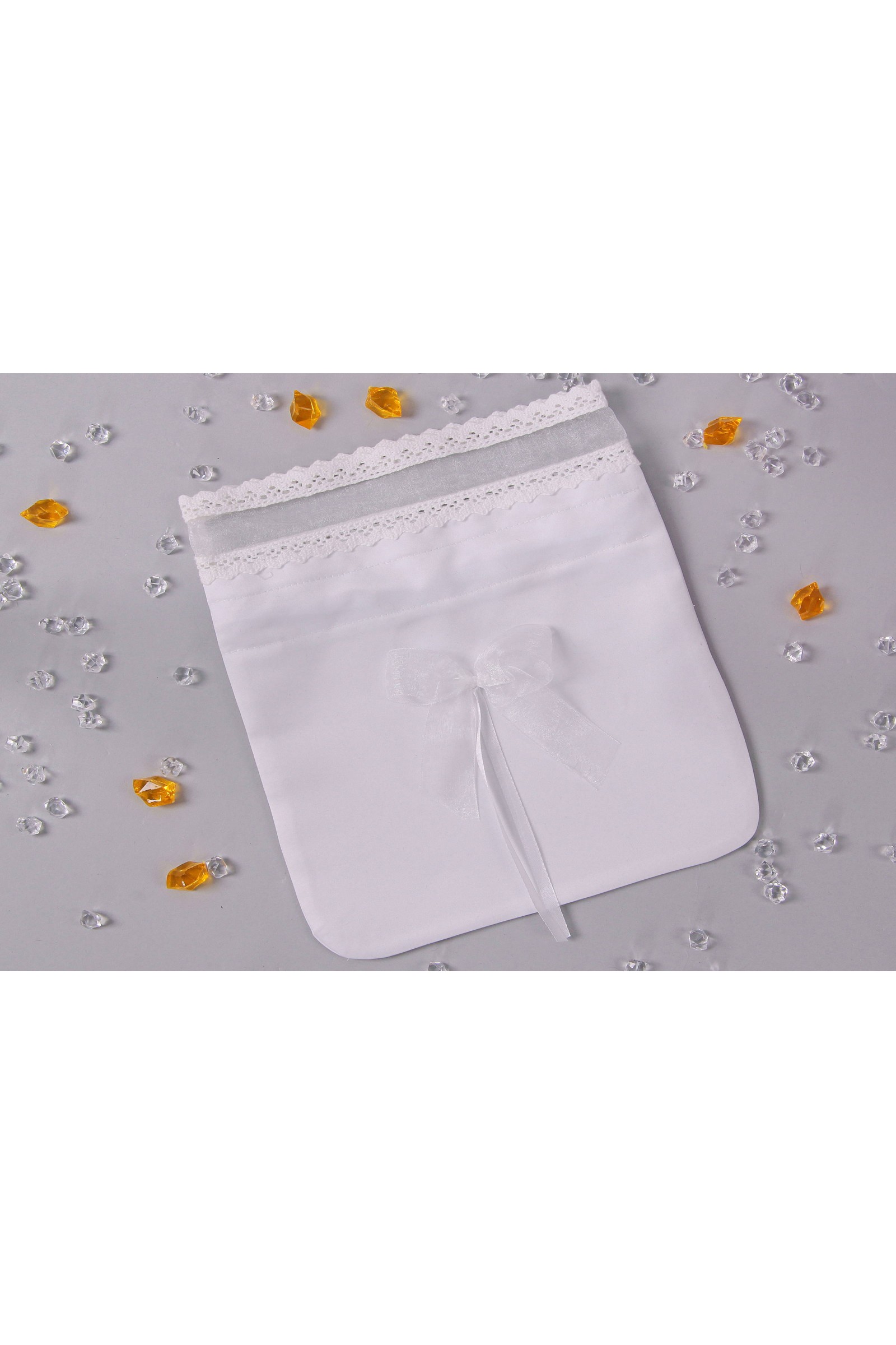 Kommunion-Geldbörse aus Satin UK-Tss9 - obraz 1