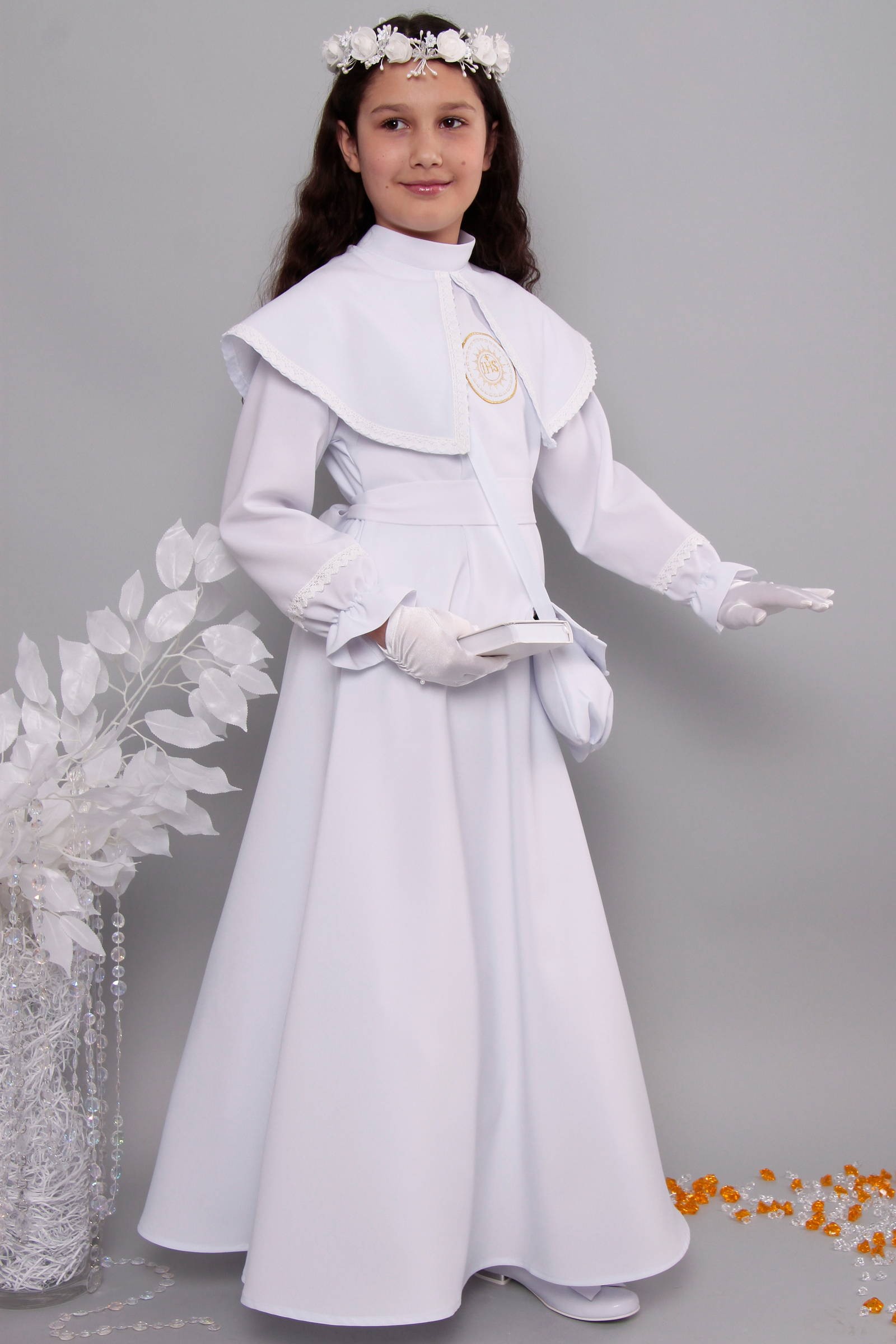 Kommunion albe 20/UK-RS - obraz 4