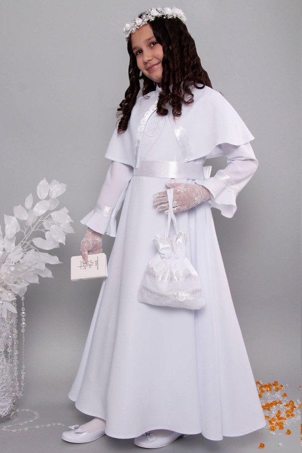 Kommunion albe 11/UK-RS - obraz 5