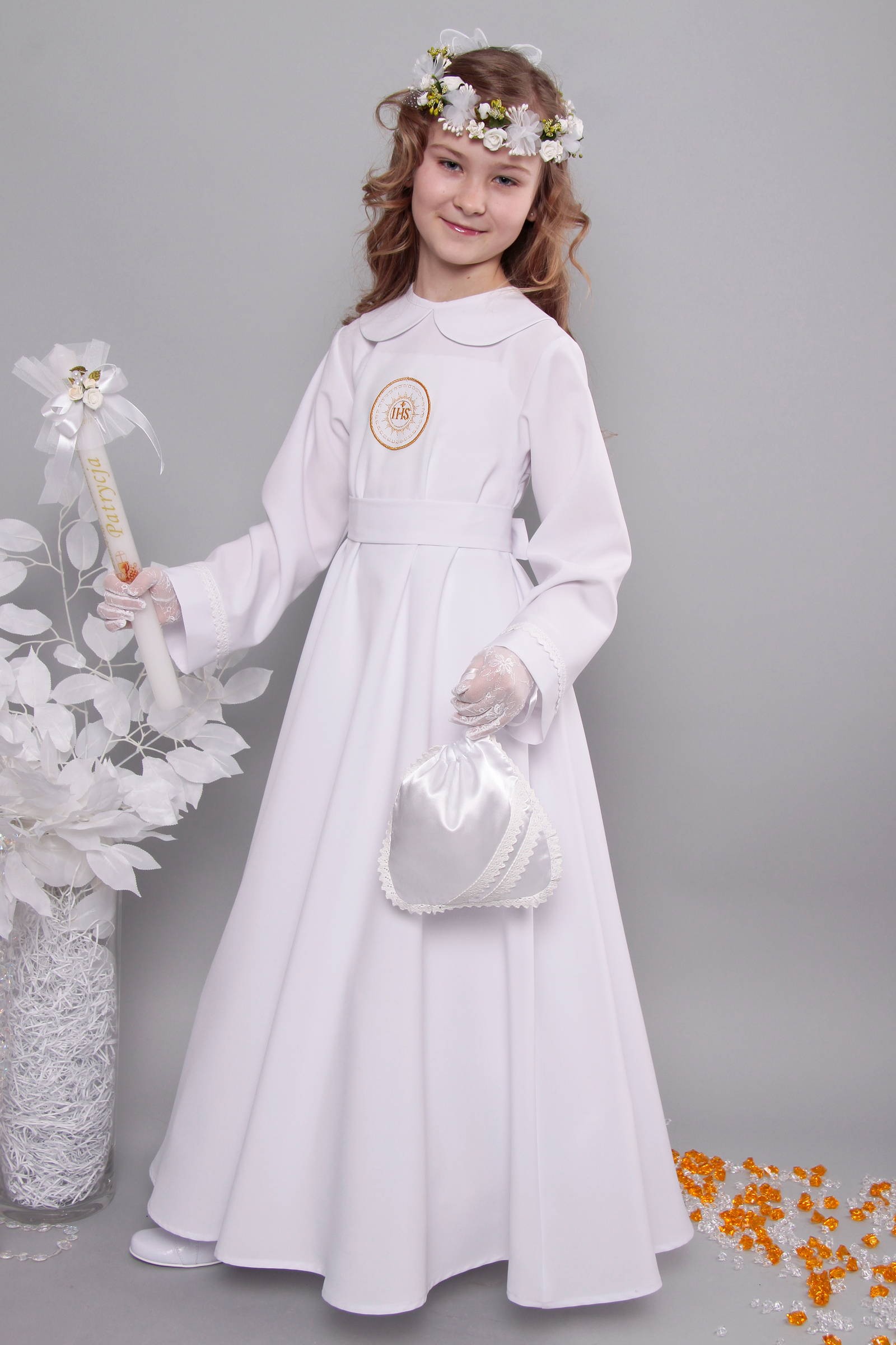 Kommunion albe 7/UK-RS - obraz 5